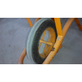 wheel barrow solid rubber tire